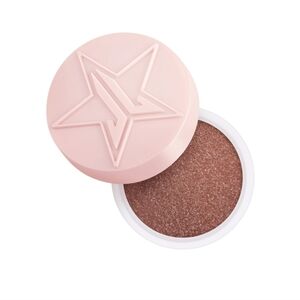 New Voyeurism Jeffree Star Eye shadow Light brown silver, pink, and gold pearls